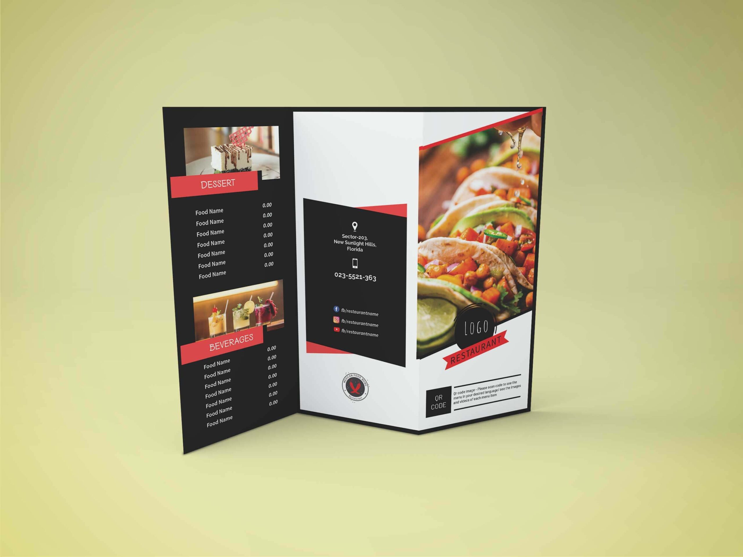 Food Menu Design