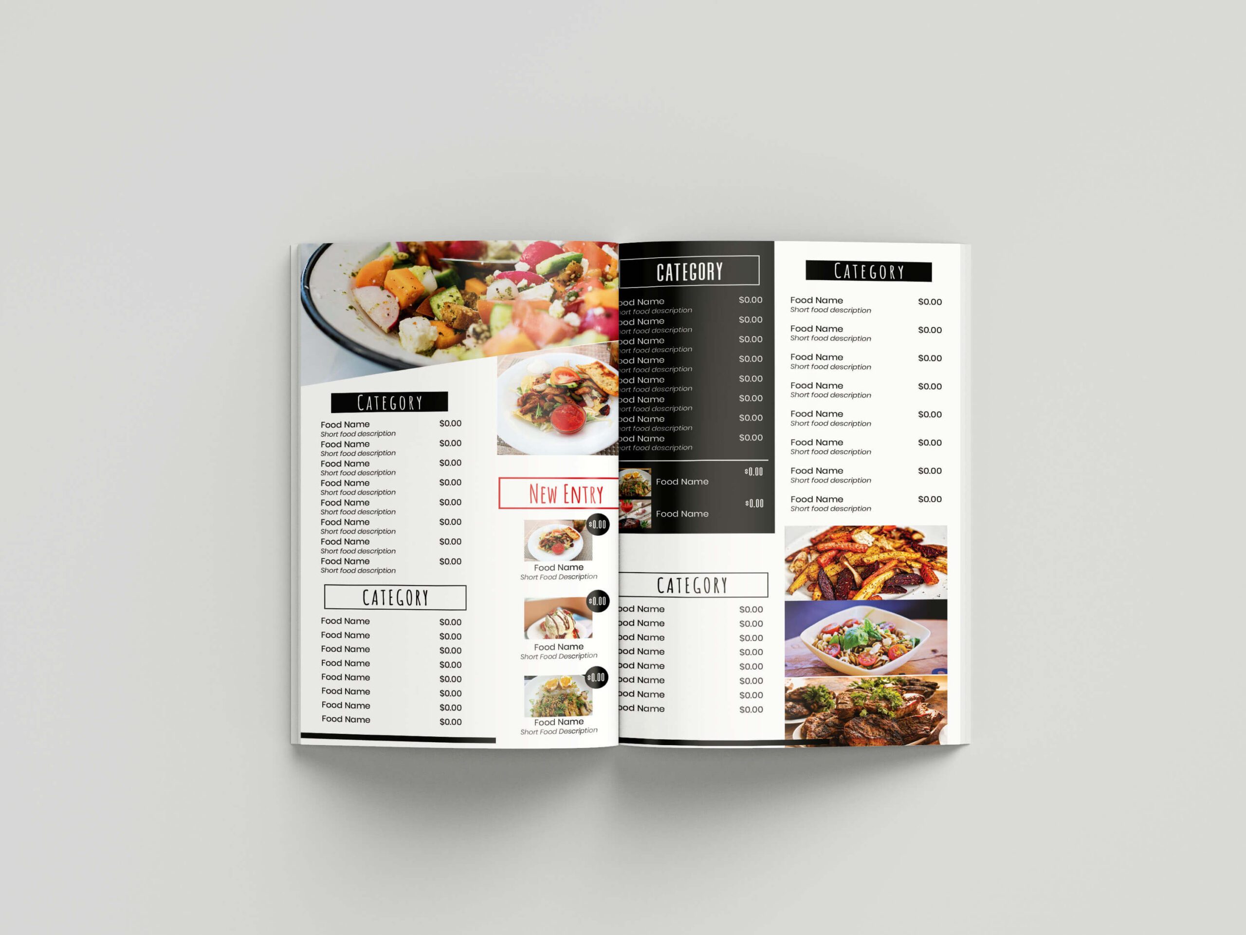 Food Menu Design