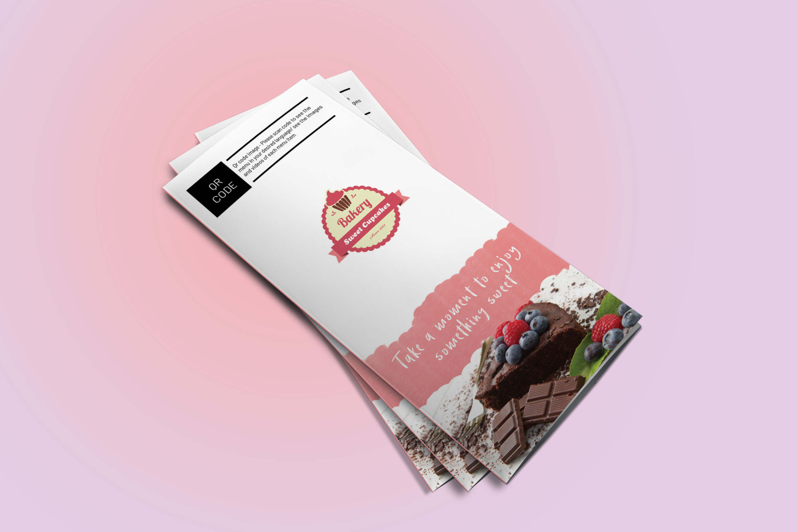 Desserts Menu Design