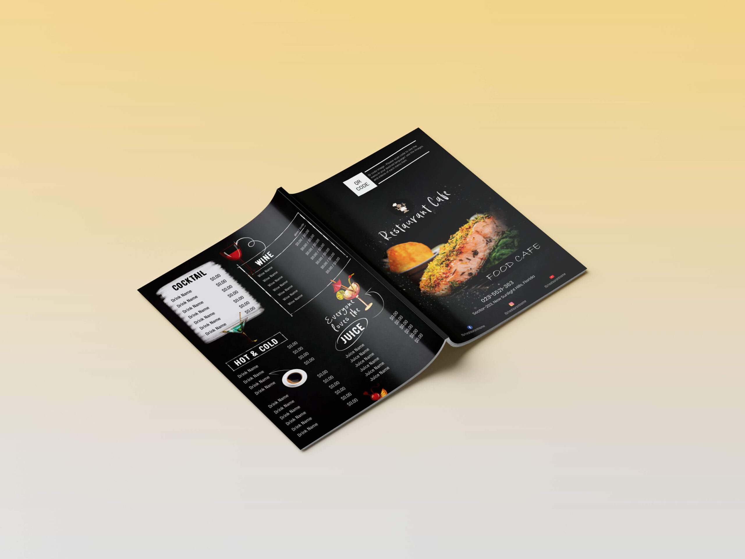 Food Menu Design