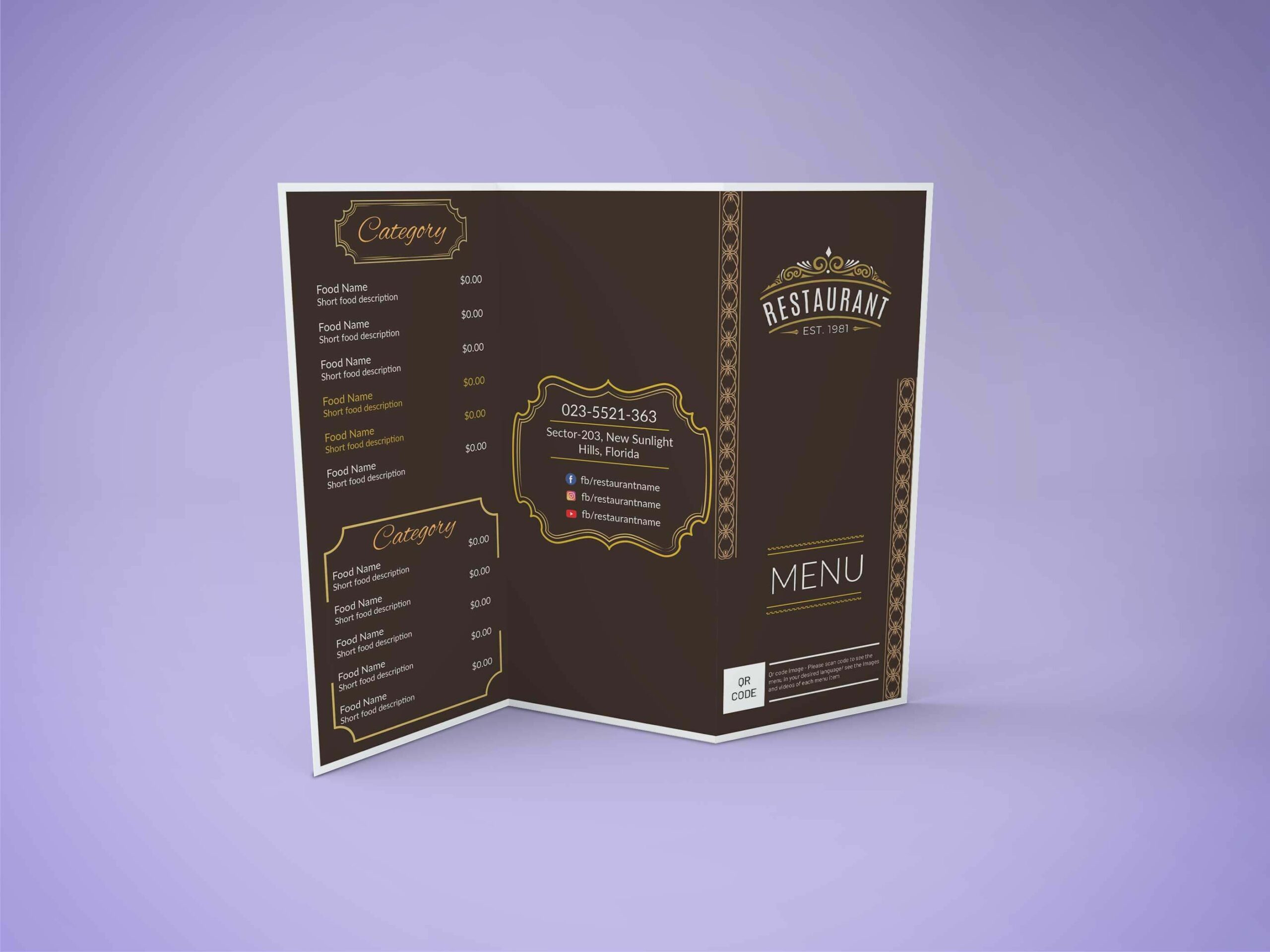 Menu Design