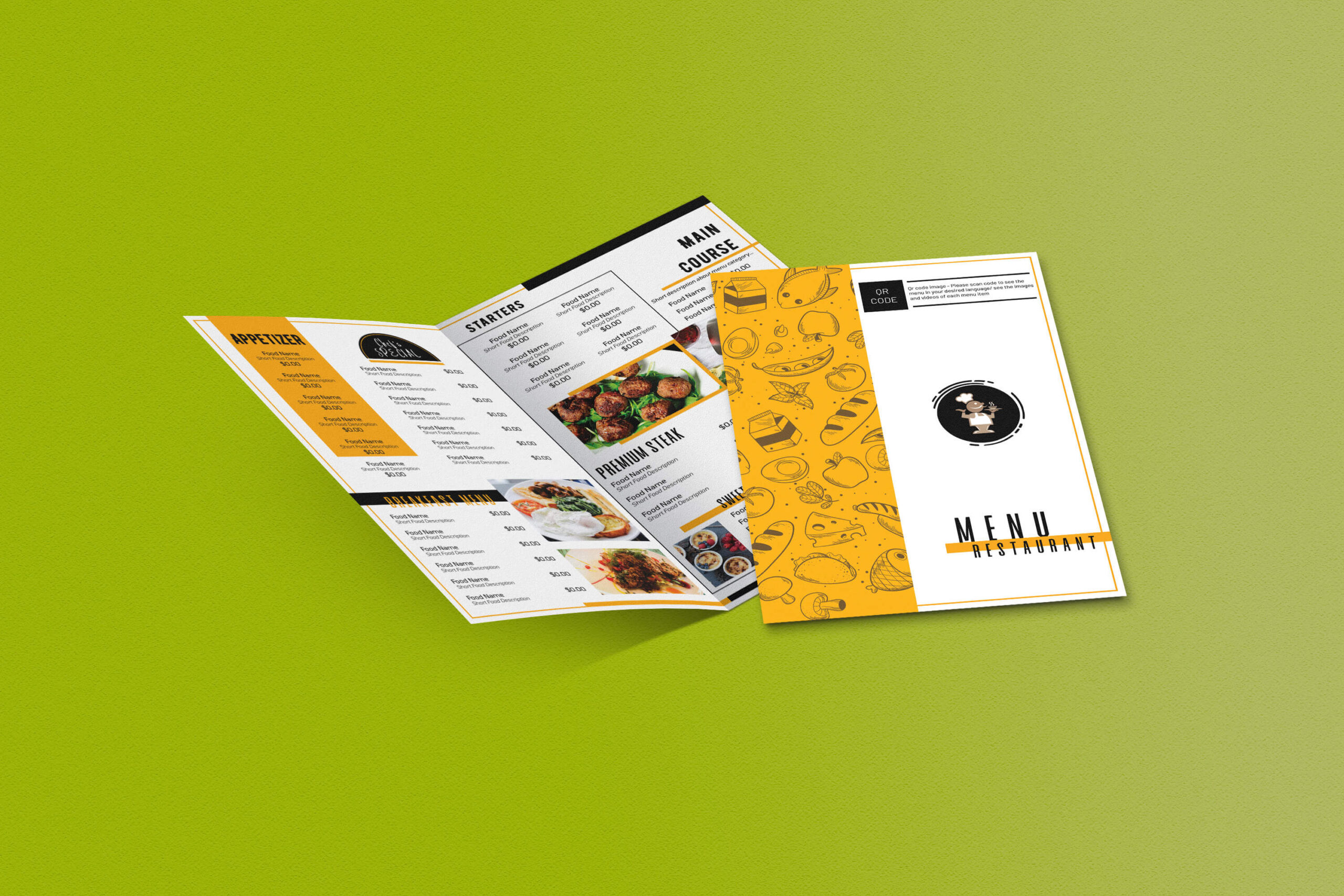 Food Menu Design