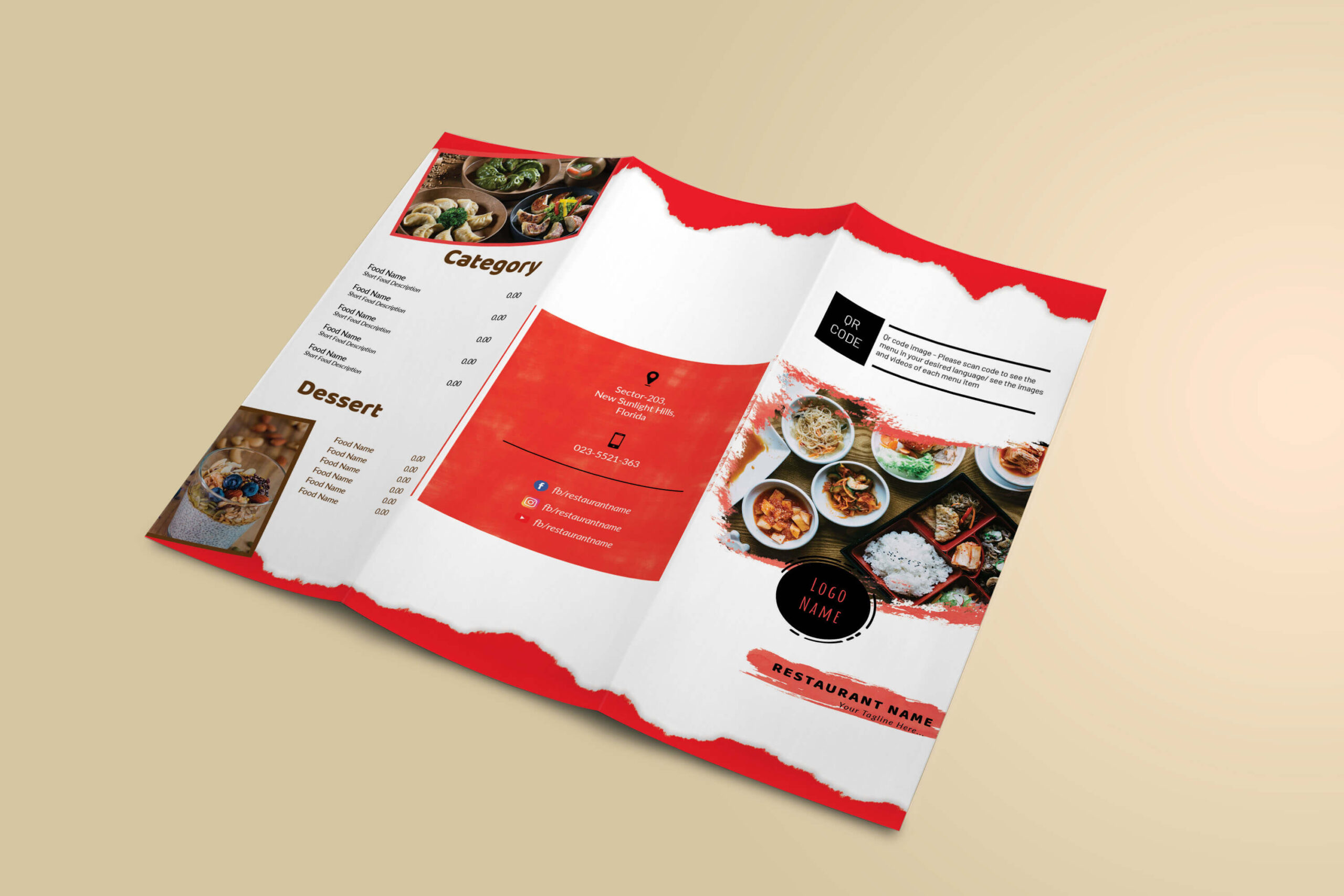 Chinese Food menu